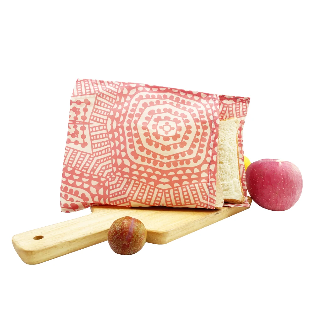 

Eco-Friendly beeswax wrap pack Fast Moving Consumer Goods Support Customization sandwich bag