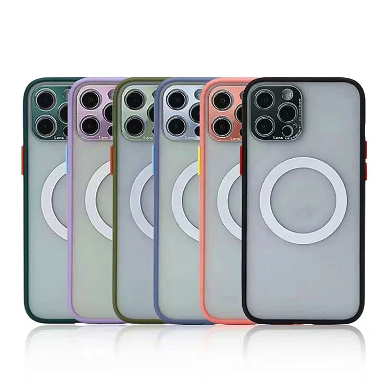 

hot 2021 for iPhone8/xrs11/12promax Case Series of MagSafe Cellphone Cover Suitable, Transparent