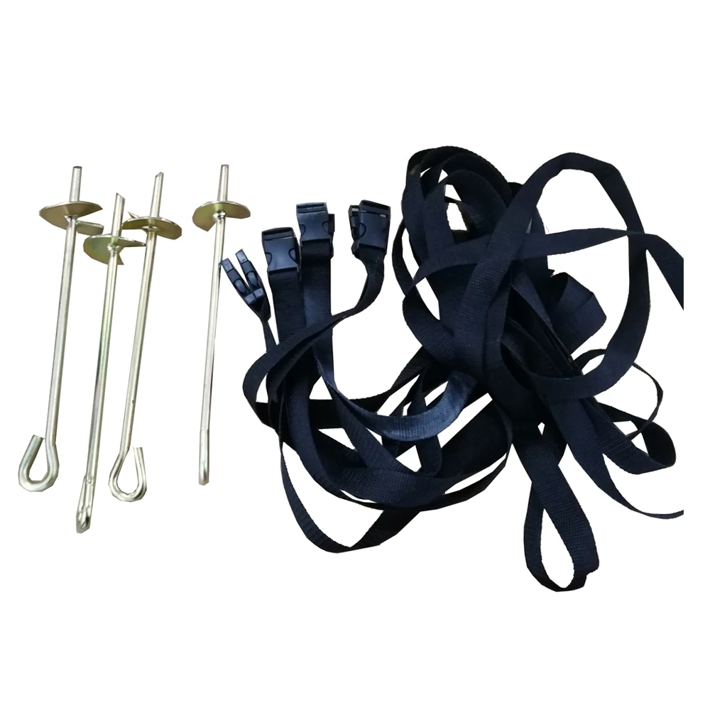 

funjump metal ground 32cm anchor kit for trampoline use, Customized color