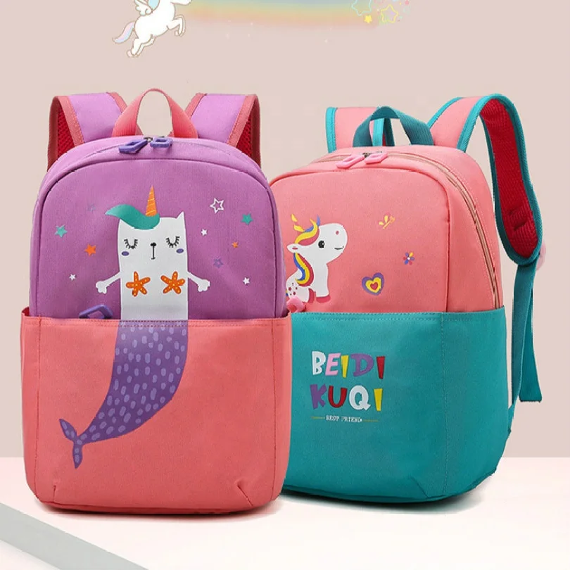 

School Bag Kids Kindergarten School Bag Cute Cartoon Backpack for Boys and Girls Bag