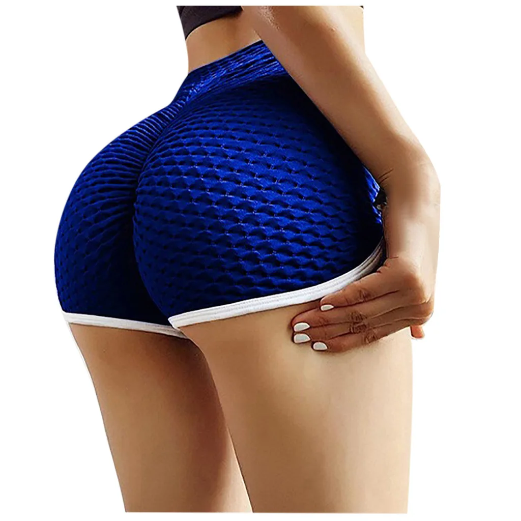 

women butt lifting yoga pants workout short leggings high waisted booty scrunch butt shorts