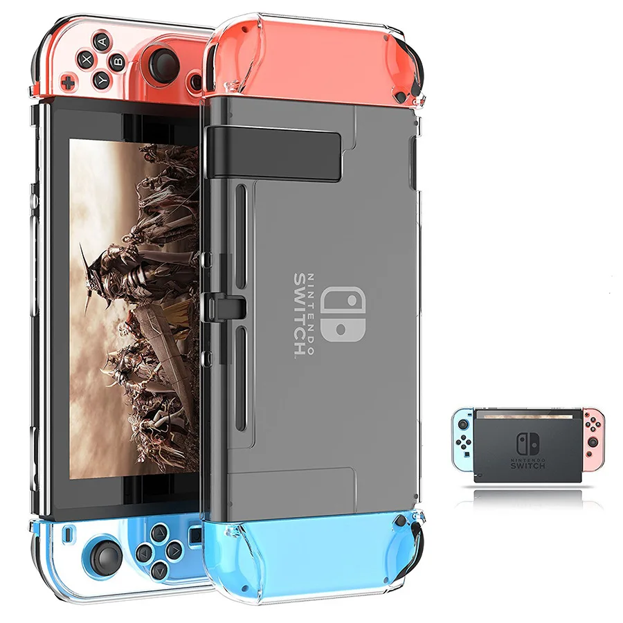 

Factory customized sales PC crystal protective shell for Nintendo switch game console, Full color