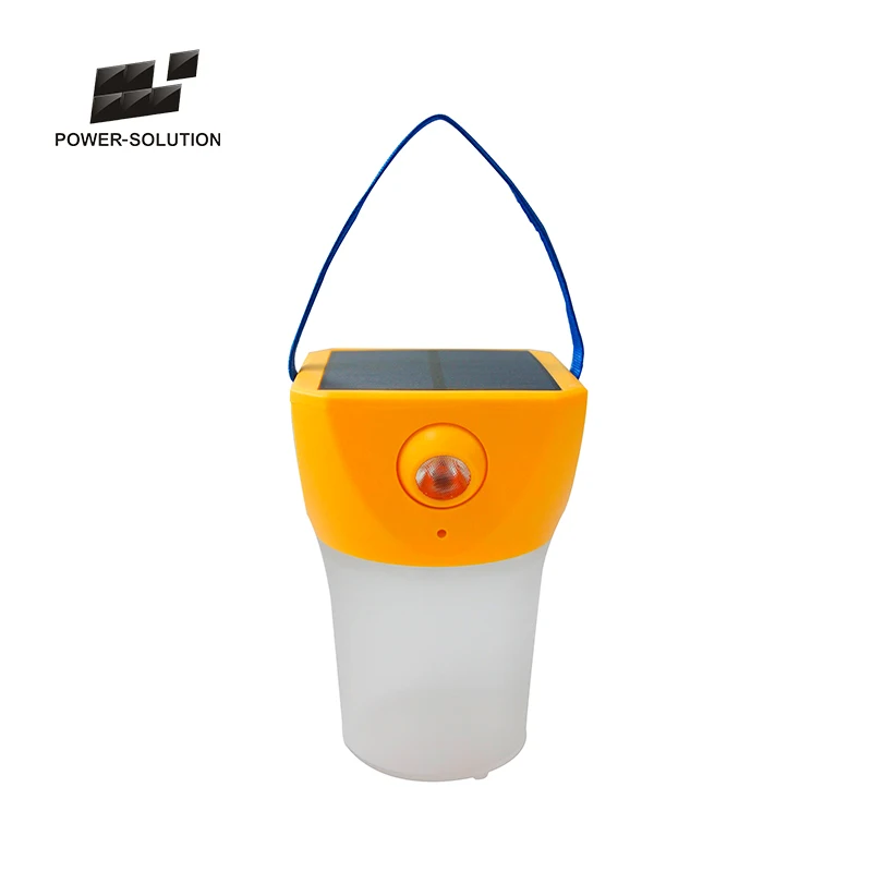 5V Polycrystalline Solar Panel Lantern ABS PC 360 Degree Solar Led Camping Lights