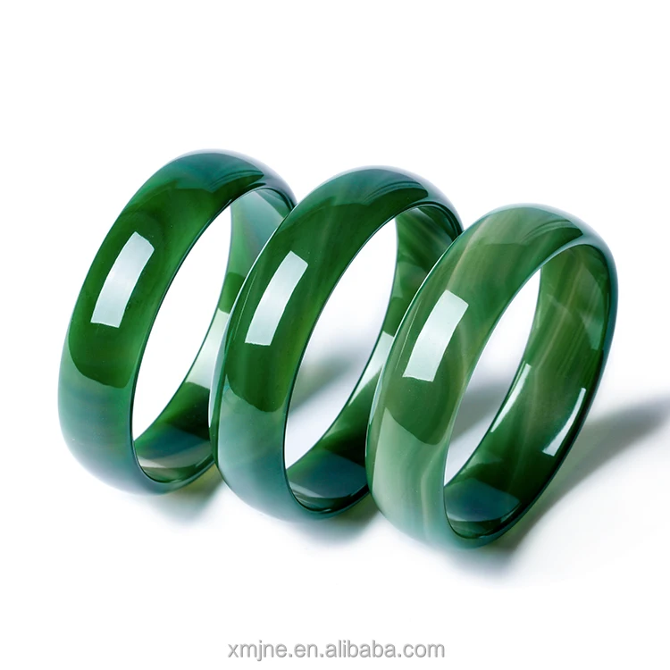 

Live New Products New Products Chalcedony Green Agate Bracelets Jade Color Bracelets And Jewelry Wholesale