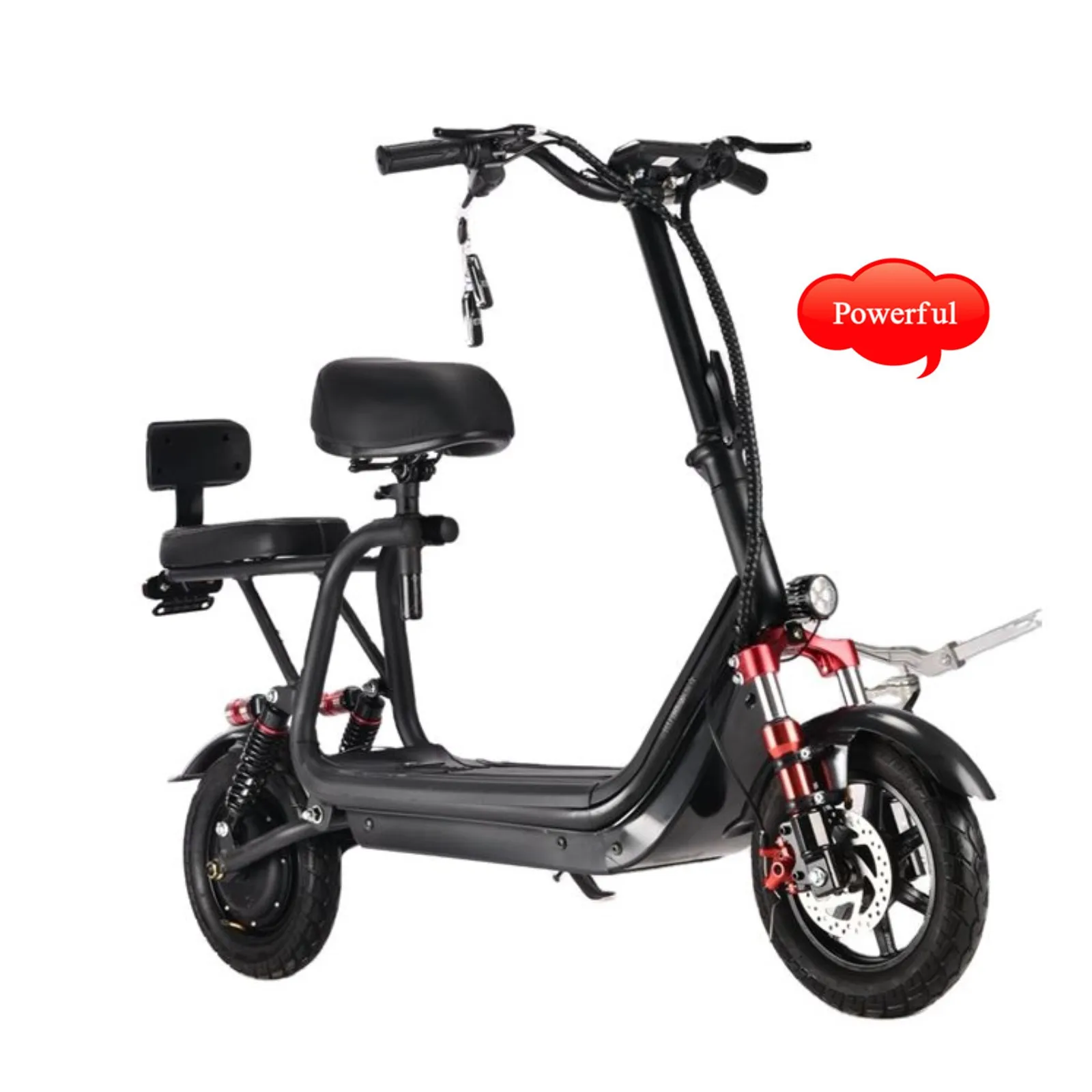 

USA warehouse cheap wide large wheel 1000w 2000w high speed long range 45km/h light electric scooter for adults