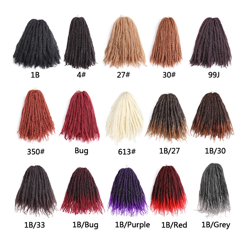 Wholesale Price Soft Kinky Darling Twists Braiding Hair Afro Kinky Bulk