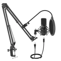 

Fifine Professional Condenser Live Streaming Microphone Kit with Mic Stand