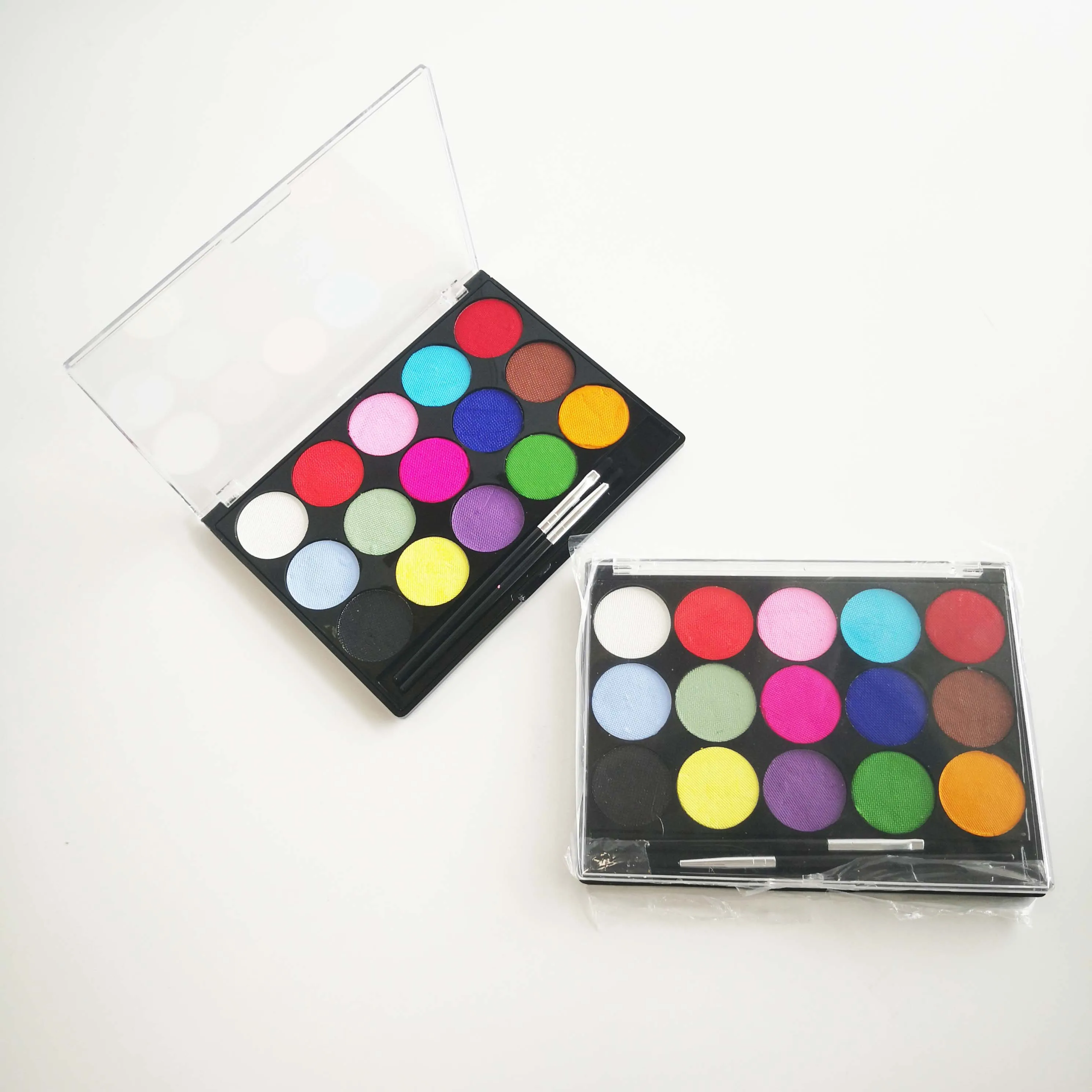 

Halloween Makeup 15 color face paint palette matte color face painting, 15 colors