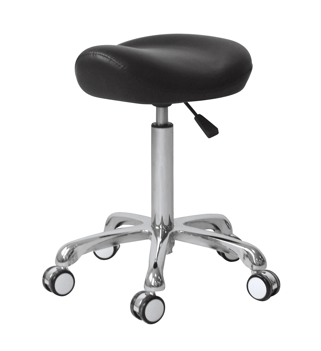 Rolling Stool Swivel Chair For Office Medical Salon Tattoo Kitchen Massage Work Adjustable Height Hydraulic Stool With Wheels Buy Barber Stool Salon Stool Tattoo Stool Product On Alibaba Com
