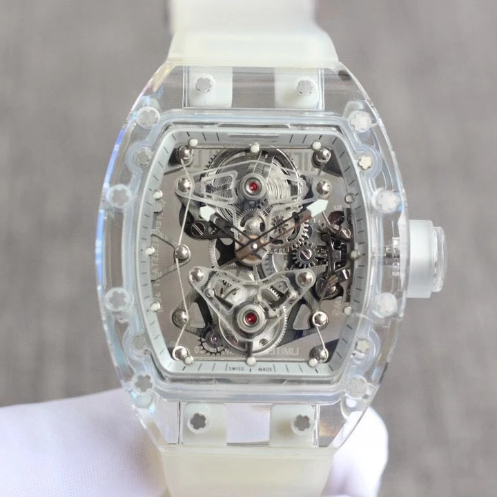 

RM watch EURF transparent snow glazed RM056 movement RM watch