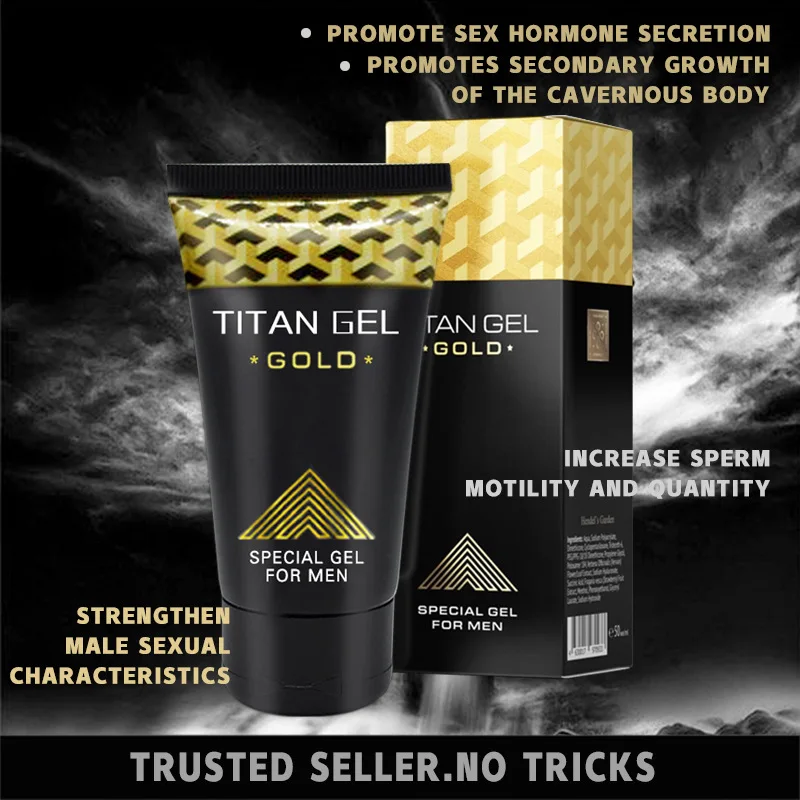 2020 free shipping trending sex product 100% 50ml Original Titan Gel Male Penis Enlargement Men External Massage Cream