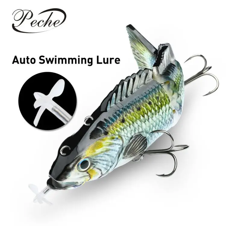 

Peche Leurre Jointed Electric Bait Fish 57g/14cm Swimbait Fishing Lure Carp Fishing Tackle Iscas Artificiais Pesca Lures Lipless, 10colors