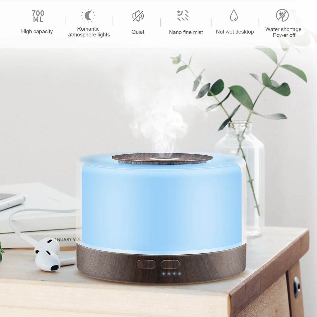 Aroma Diffuser 300ml Aromatherapy Reed Diffuser Christmas Gifts For