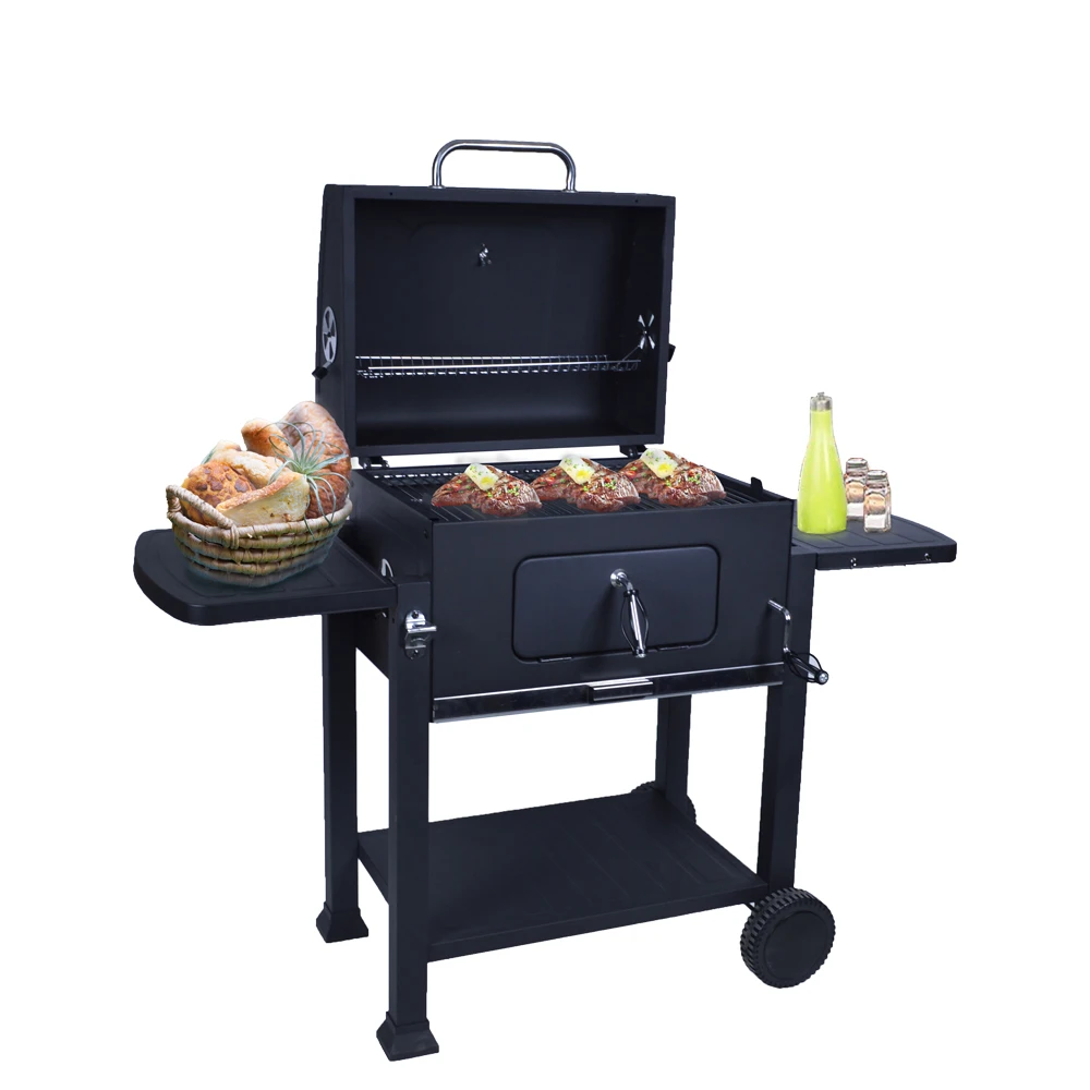 2020 New Upgrade Outdoor Heavy Duty Charcoal Barbecue 24 Inch Outdoor ...