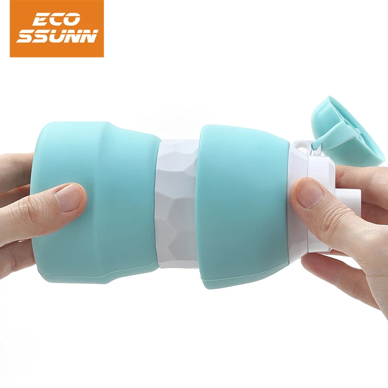 

Collapsible Water Bottle Leakproof and Durable Silicone Water Bottle for Outdoor Hiking Camping Travel