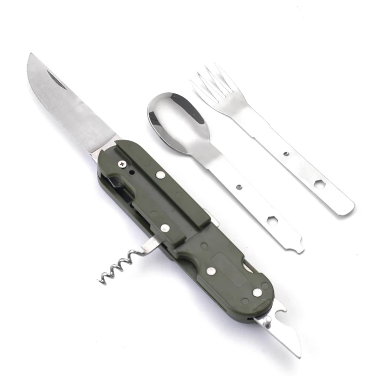 Outdoor multifunctional fork knife