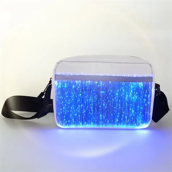 

2021 Wholesale Women Purses Tote Shoulder Bags Led Light Up Luminous Glitter Handbags