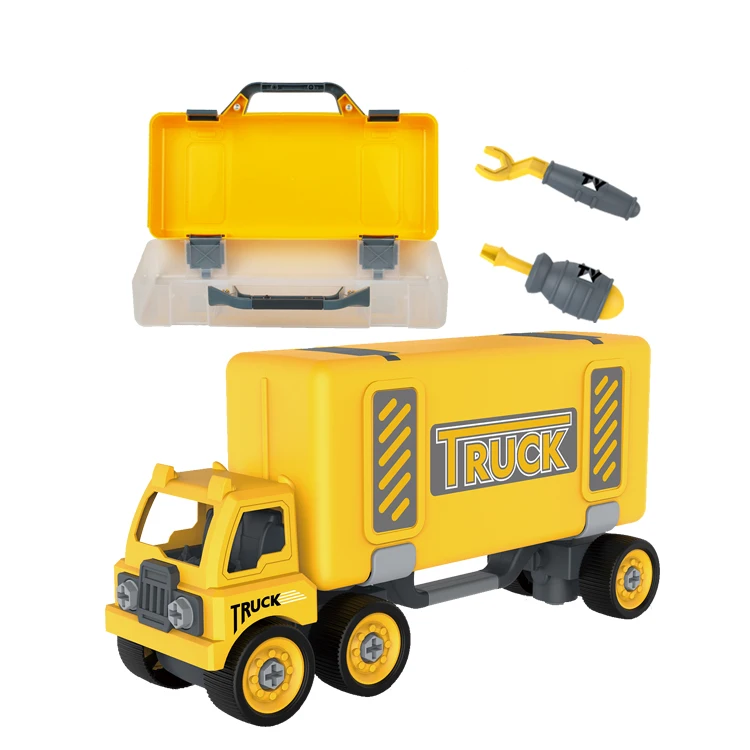 Hot selling Educational Toys Diy Truck Assembly Construction Truck Assembly Car For Children