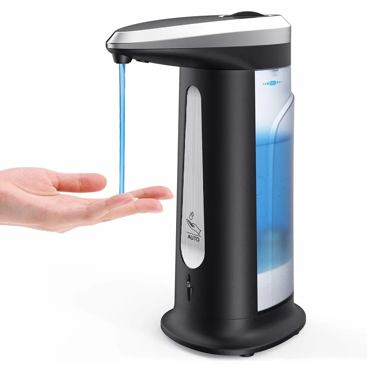 
Automatic Soap Dispenser 400ml 13.5oz Touchless Liquid Soap Dispenser with Infrared Motion Sensor  (62336225116)