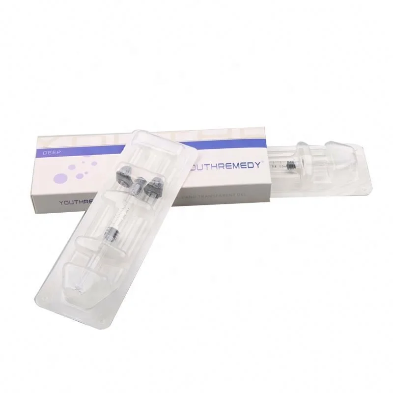

1ml Lips Injectable Ha Dermal Filler Hyaluronic Acid Syringe Gel, Transparent