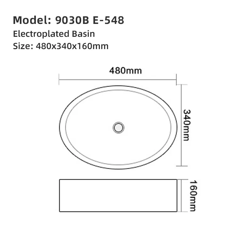 gold-plated-sink-bowl-9030B-E-548-technical-line-drawing-dimension-plan-side-elevation