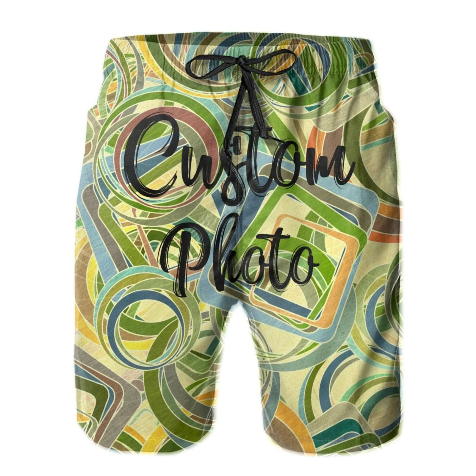 

High quality men's beach swim shorts custom sublimation board short