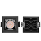Profession quality indoor home office 5w 9w 12w 15w 25w 30w square bulb recessed mounted led light