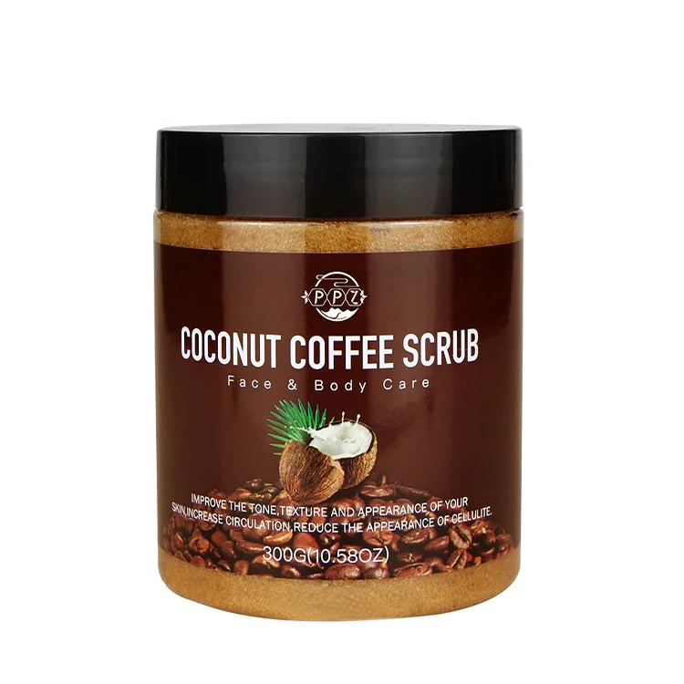 

Wholesale Oem Private Label Whitening Exfoliating Nature Organic Arabica Coffee Body Scrub