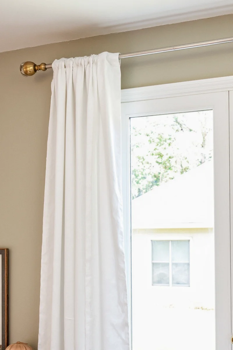 DIY PVC Curtain Rod