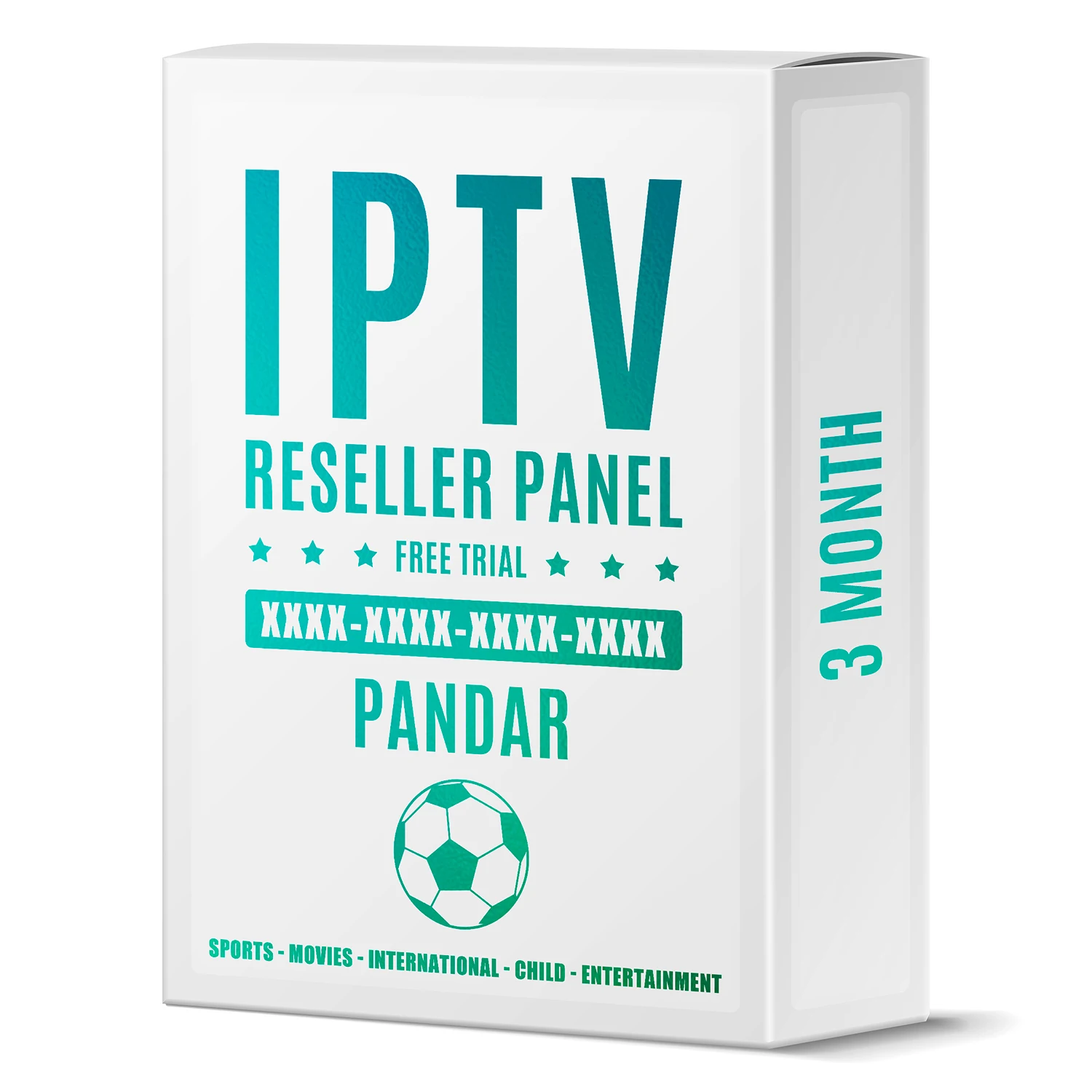 

3 months 2021 World IPTV code free trial Android tvbox Set Top Box pandar reseller panel 4k firestick m3u iptv subscription