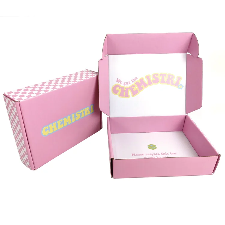 

Hot Sale Product Customize Logo Mailer Box Packaging Unique Printing Corrugated Shipping Box For Cloth Shoes Shopping