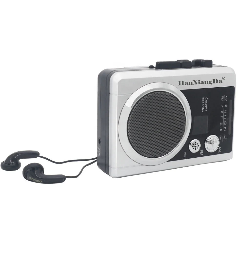 

Wholesale Cassette Recorder Player with am fm radio record auto reverse belt clip walkman player