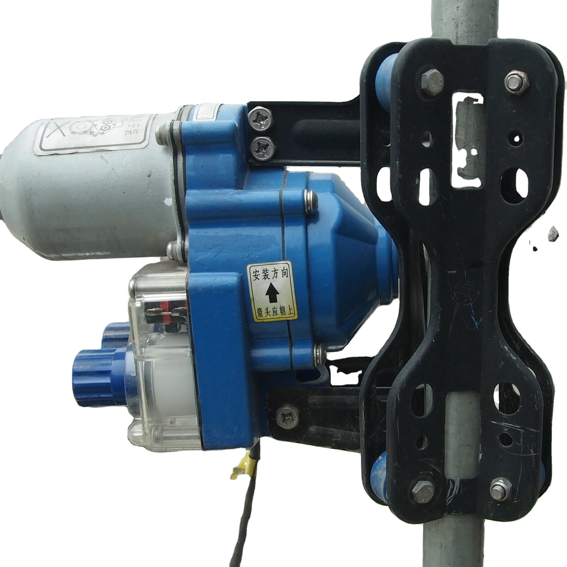 

Greenhouse electric/automatical film roller for greenhouse ventilation