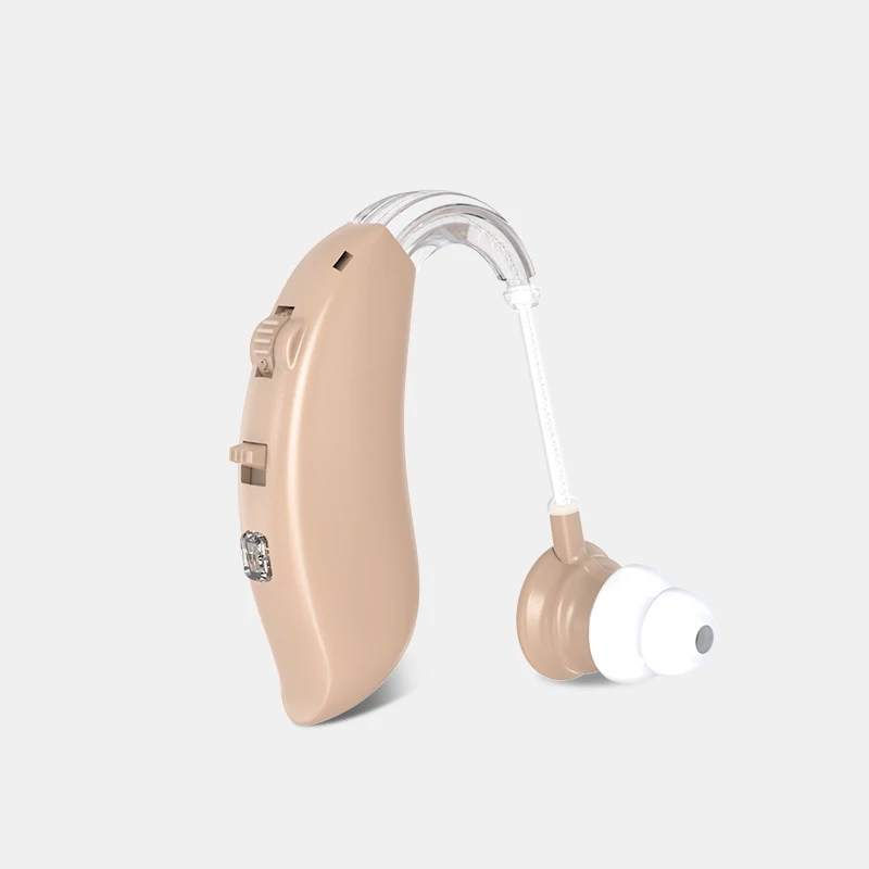 

China Manufacturer Noise Cancelling Rechargeable Digital hearing Aid BTE Hearing Amplifier