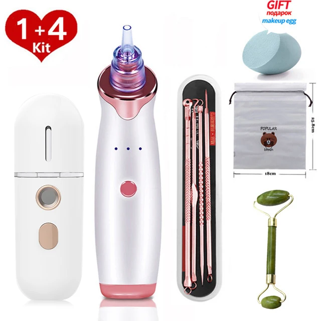 

C002 Skin Care Pore Cleaner Tool Electric Blackhead Remover Vacuum for Nose support VIP Dropshipping blackhead remover vacuum