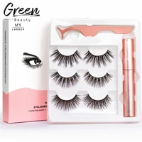 

Reusable Magnetic Eyeliner Eyelashes Kit Magnetic 3D Eyelashes False Lashes Long Lasting Eye Liner