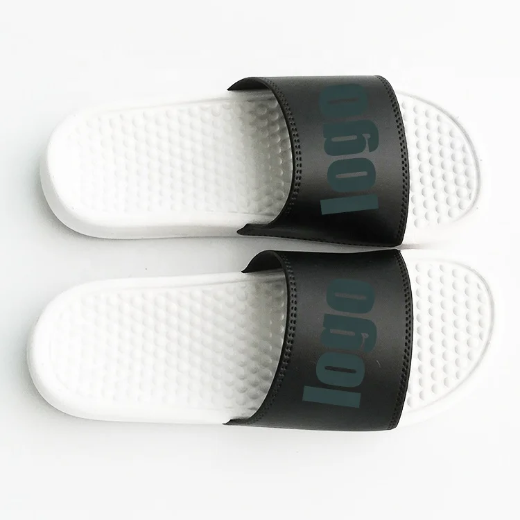 

Wholesale Massage sole Women's ladies unisex PVC slip on slides slippers sandals custom logo for women Designer Slippers