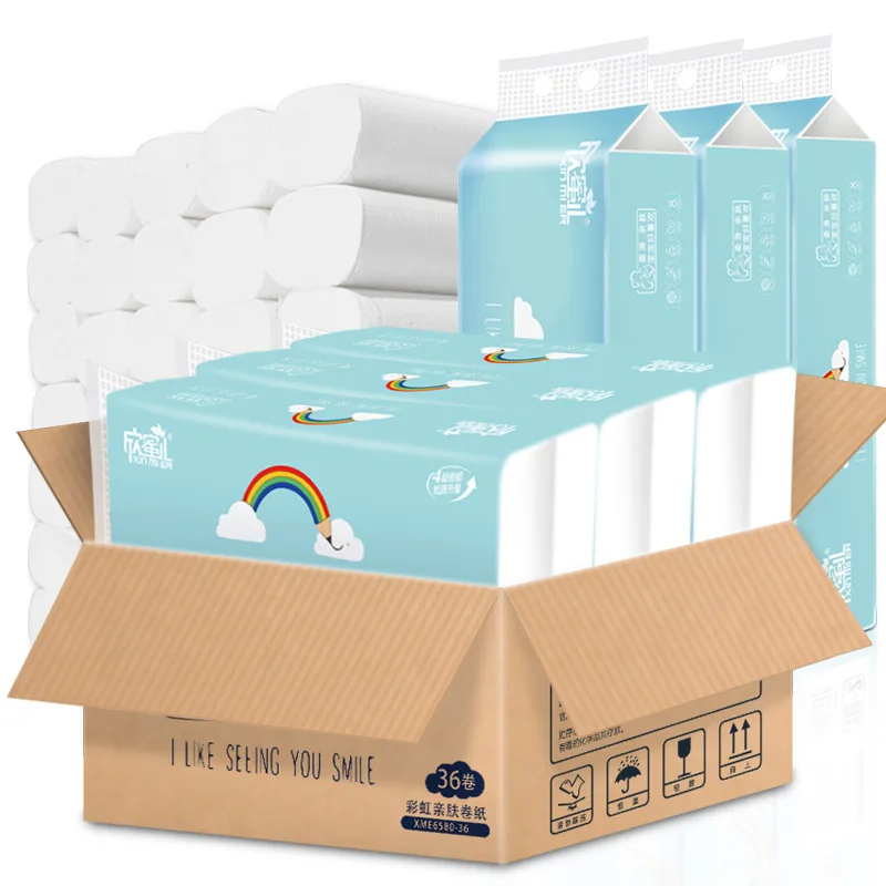 

Cost-effective coreless tissue roll paper, factory direct salesl ,ready to stock direct sales, Natural white
