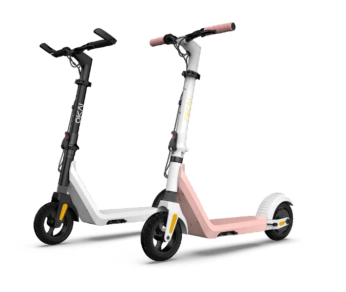 

American /EU warehouse drop shipping CE 8 inch electric scooter for teeanger 36V 5.2AH 200W private mold E scooters, Pink