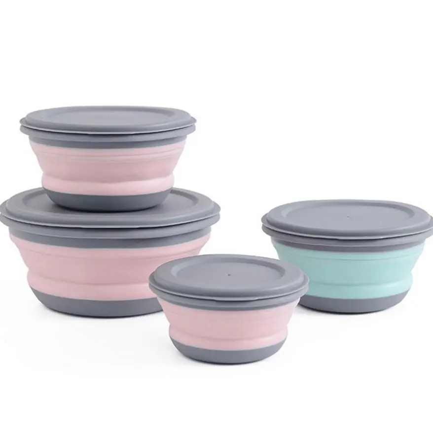 

CWW Amazon hot sale cat and dog bowl feeder foldable portable dog travel water bowl