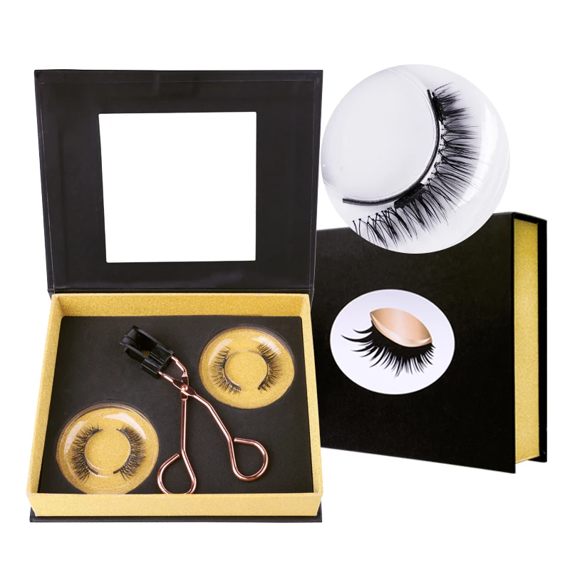 

Wholesale Custom False Eyelashes Vendors Extension Professional Private Label Natural 3D Magnetic Eyelashes