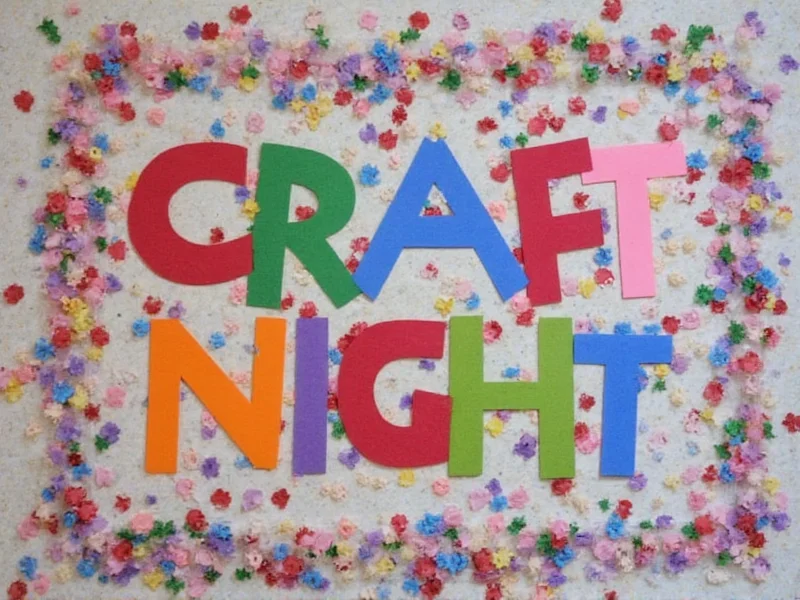 craft night