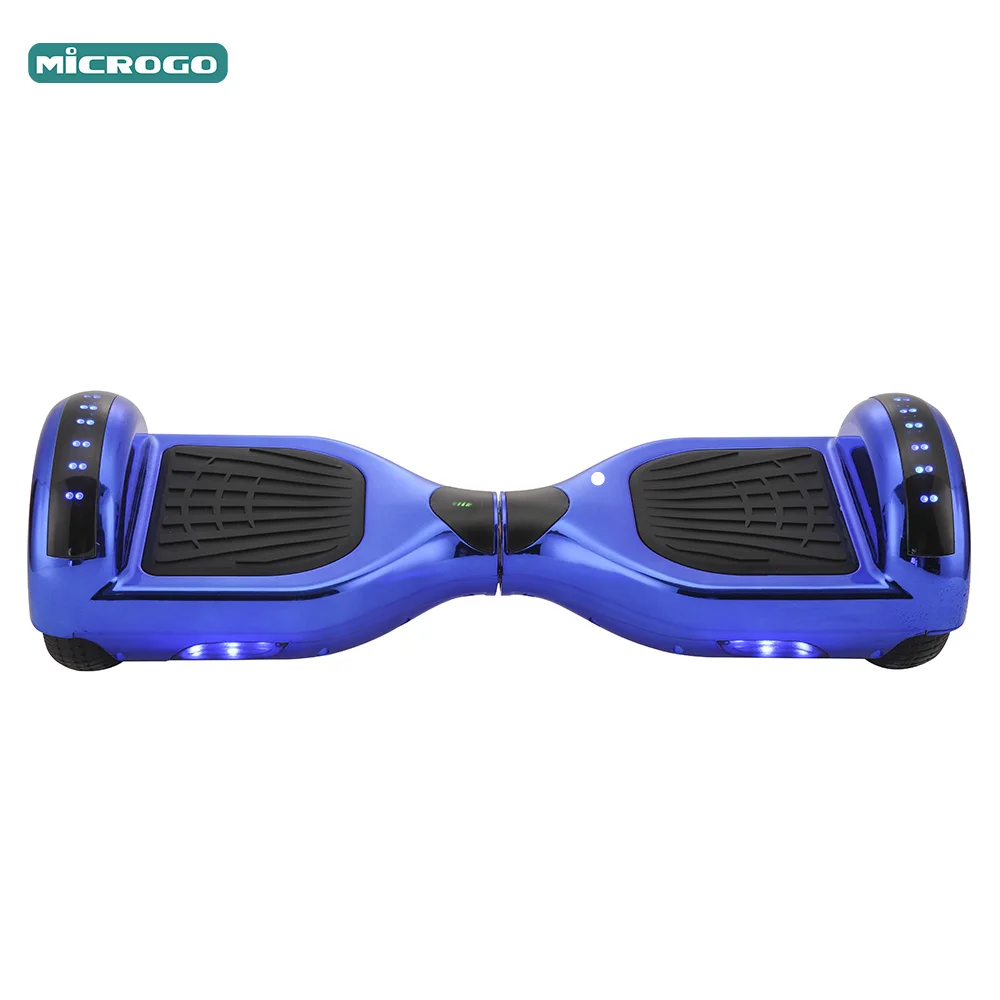 

2021 hot selling Two-wheeler Self-balancing 36V hover board with led light, Black white blue red golden