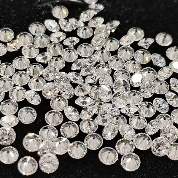 

Wholesale Small Size 1.0-3.0mm Excellent DEF White Round Moissanite Loose Diamond Per Carat Price