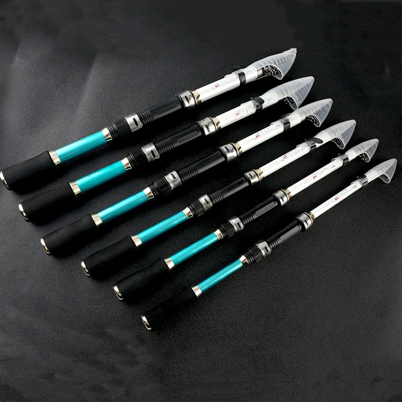 

Chinese Simplicity Short Small Blue Telescopic Reinforcement Sea Rock Fishing Rods