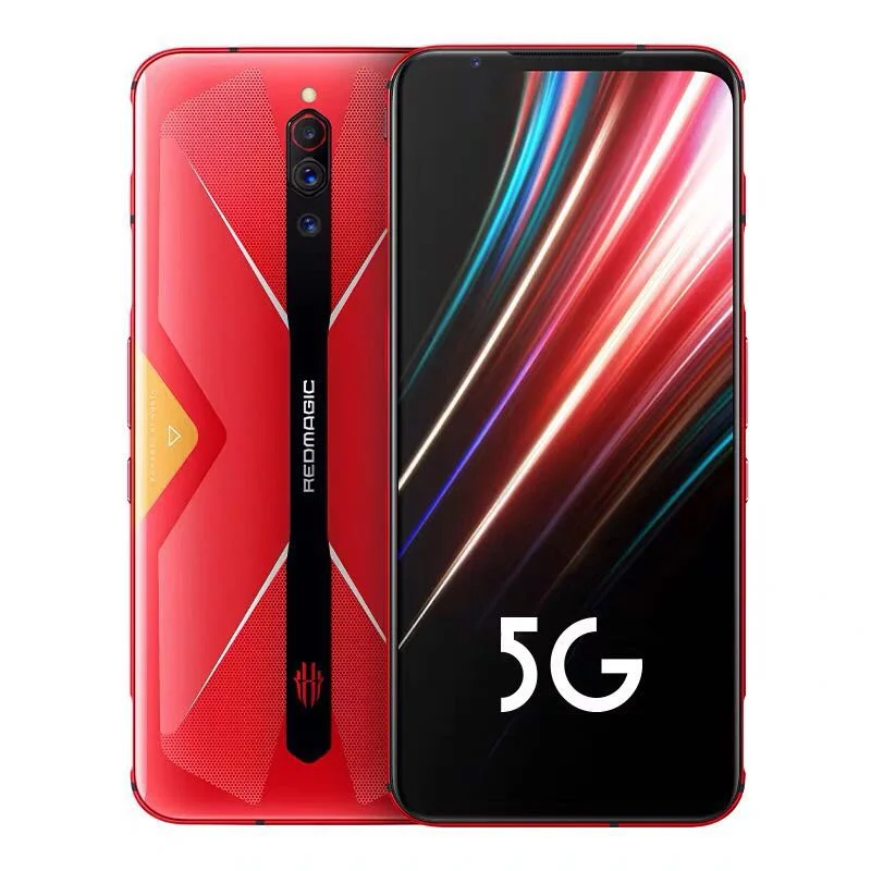 

Hot Sale Nubia RedMagic 5G Gaming Smart Phone 8+128GB 6.65inch Snapdragon 865 Android 10 4500mAh Redmagic 5G Mobile Phone