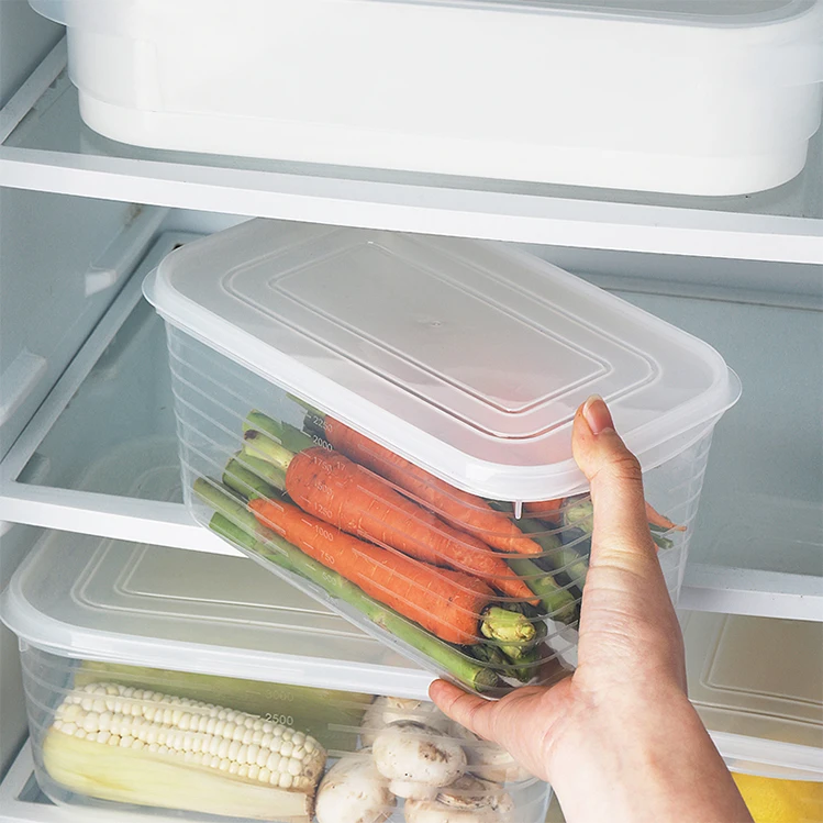 

storage food box plastic storage food storage containers fridge, Clear white transparent