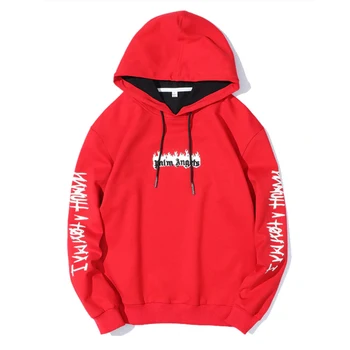 red hoodie blank