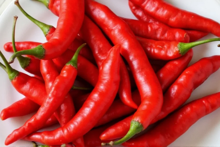 Preparing Chile de Árbol for Cooking