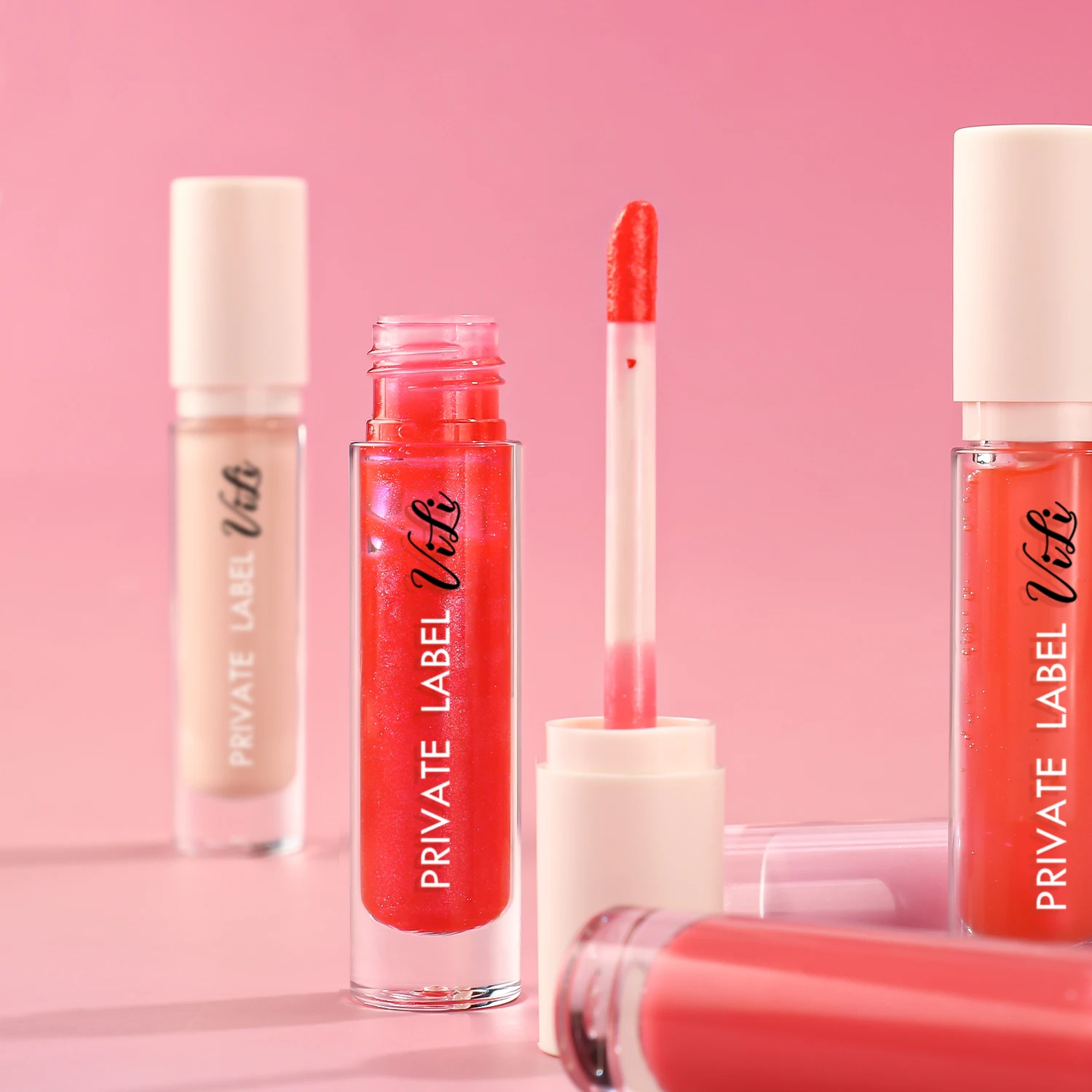 Hot Selling Cosmetics Hydrating Lip Gloss Makeup Private Label Makeup Vegan Lipgloss OEM Service